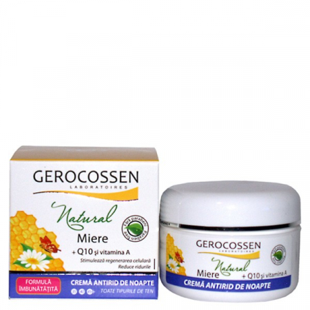 Creme de fata - Crema antirid Q10 noapte 100ml Gerocossen
