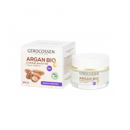 Creme de fata - Crema Argan 55+ 50ml Gerocossen riduri adanci