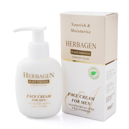 Cosmetice pentru barbati - Crema de fata pentru barbati 100ml Herbagen