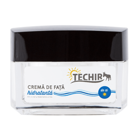 Cosmetice naturale - Crema Hidratanta de fata pentru Zi cu apa salina din lacul Techirghiol 50g Techir