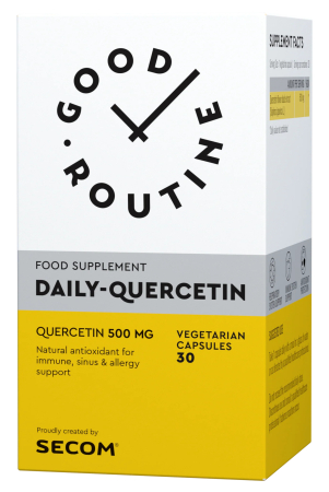 Imunitate, Raceala - Daily-Quercetin 500 mg 30 capsule vegetale Good Routine