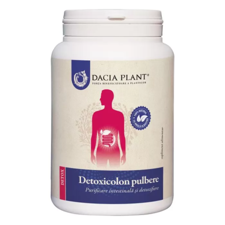 Cure de slabire - Detoxicolon pulbere 450g Dacia Plant