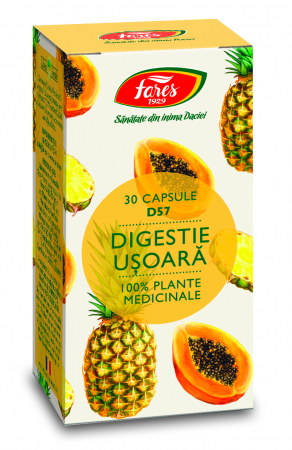 Sistem digestiv - Digestie Usoara 30 cps Fares