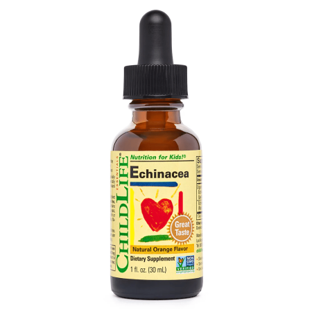 Imunitate copii - Echinacea copii (gust de portocale) 30ml Childlife Essentials