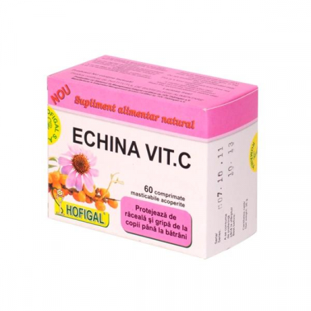Sistem imunitar - Echinaceea  Vitamina C 60cpr Hofigal
