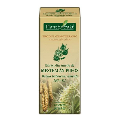 Tratamente naturiste - Extract amenti Mesteacan pufos 50ml Plant Extrakt