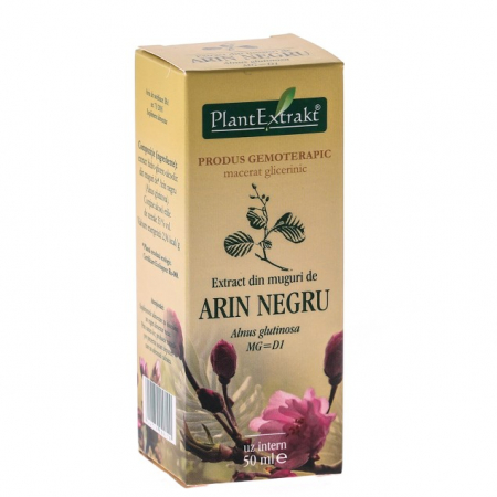 Tratamente naturiste - Extract muguri Arin Negru 50ml Plant Extrakt
