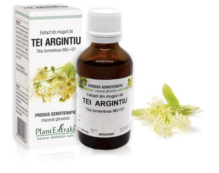 Tratamente naturiste - Extract din muguri de Tei Argintiu 50ml Plant Extrakt