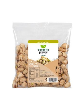Produse de post - Fistic Crud 150g SanoVita
