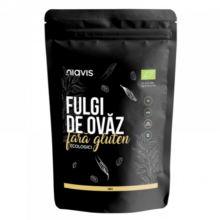 Produse Bio - Fulgi de Ovaz Ecologici fara gluten 250g Niavis