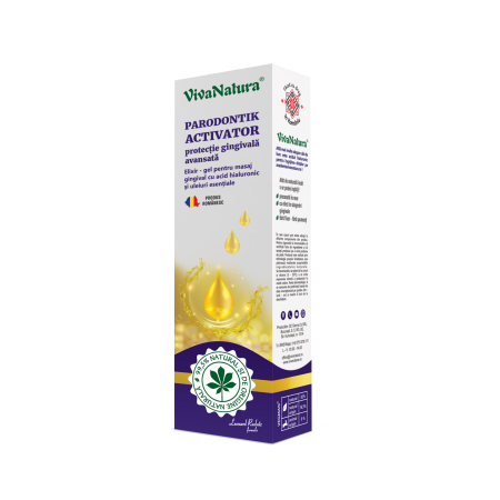 Igiena orala - Gel Gingival Parodontik Acrivator - Leonard Radutz formula -15ml VivaNatura