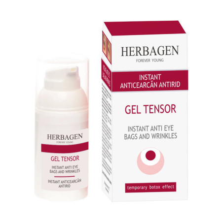 Creme de fata - Gel Tensor instant Anticearcăn si Antirid 30ml Herbagen