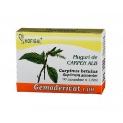 Tratamente naturiste - Gemoderivat Carpen Alb 30mndz Hofigal