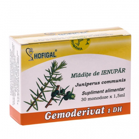Extracte gemoterapice - Gemoderivat mladite ienupar 30mndz Hofigal