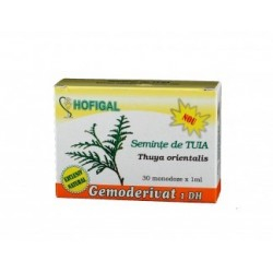 Extracte gemoterapice - Gemoderivat mladite tuia 30mndz Hofigal