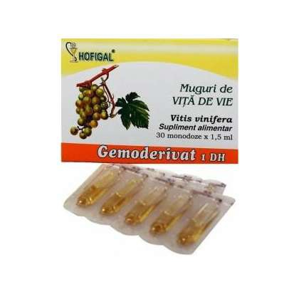 Extracte gemoterapice - Gemoderivat muguri vita de vie 30mndz Hofigal