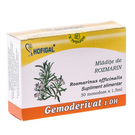 Extracte gemoterapice - Gemoderivat Rozmarin 30mndz Hofigal