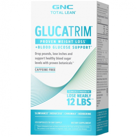 Cure de slabire - GlucaTrim Total Lean, 120 capsule, GNC