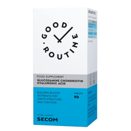 Oferte speciale - Glucosamine Chondroitin Hyaluronic Acid 90cpr Good Routine
