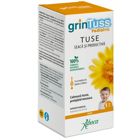 Mama si copilul - Grintuss Pediatric Sirop 180g Aboca