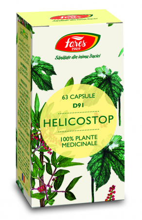 Sistem digestiv - Helicostop 63cps Fares