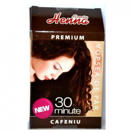 Sampon natural - Henna Premium Cafeniu 60g Henna Sonia