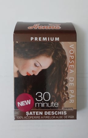 Cosmetice naturale - Henna Premium Saten Deschis 60g Henna Sonia