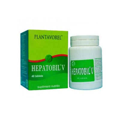Sistem hepato-biliar - Hepatobil 40cpr Plantavorel