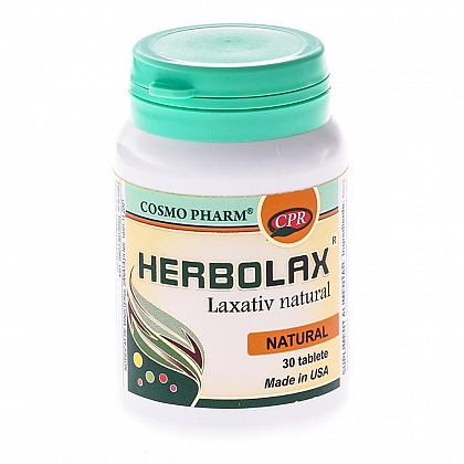 Sistem digestiv - Herbolax 30cpr Cosmo Pharm