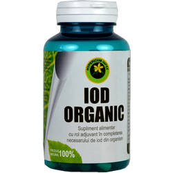 Suplimente - Iod Organic 360mg 60cps Hypericum