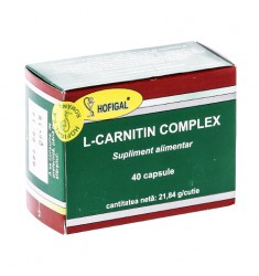 Cure de slabire - L-carnitin Complex 40cpr Hofigal