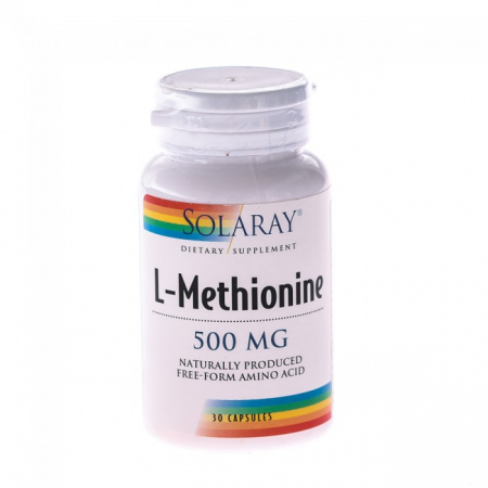 Sistem hepato-biliar - L-methionine 500mg 30cps Secom