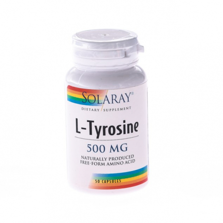 Suplimente - L-tyrosine 500mg 50cps Secom
