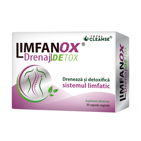 Colon, Detoxifiere - LIMFANOX drenaj detox® 30 capsule Cosmo Pharm