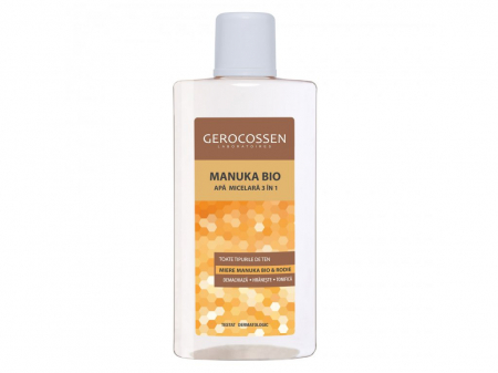 Cosmetice naturale - Manuka Bio Apa Micelara 3 in 1 300ml Gerocossen