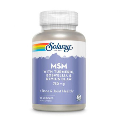 Oferte speciale - MSM 750mg 90cps vegetale Solaray