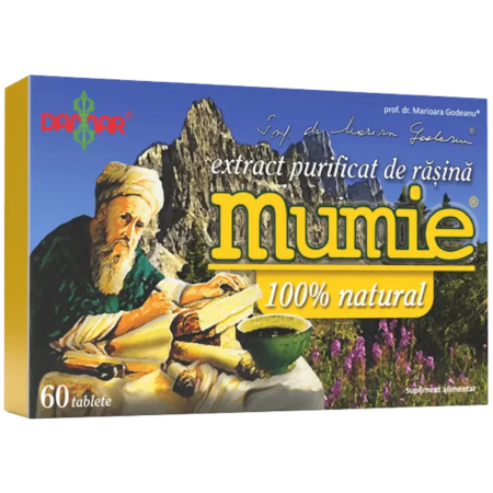 Suplimente - Mumie Extract Purificat de Rasina 60tb Damar