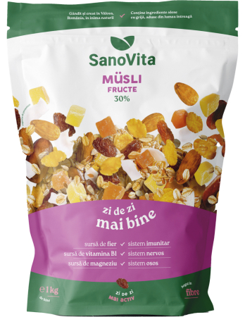 Alimente - Musli cu Fructe 1kg SanoVita