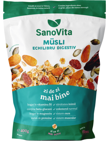 Alimente - Musli echilibru Digestiv 400g SanoVita