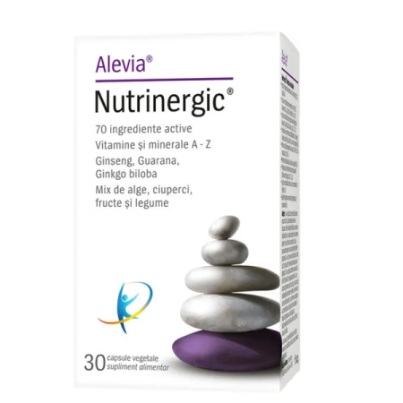 Suplimente - Nutrinergic 30 capsule vegetale Alevia