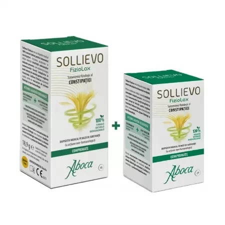 Suplimente - Pachet Sollievo FizioLax 45cpr +27cpr GRATIS Aboca