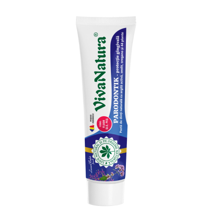 Pasta de dinti Parodontik 100% naturala - Leonard Radutz formula- 80ml VivaNatura [2]