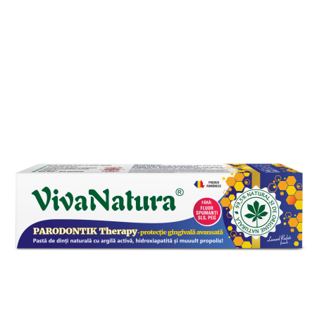 Igiena orala - Pasta de dinti Parodontik Therapy - Leonard Radutz formula- 80ml VivaNatura