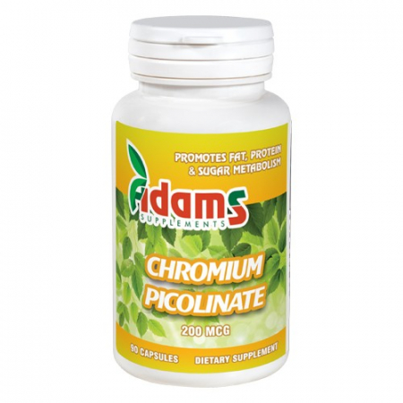 Suplimente - Chomum Picolinate 200 mcg 90cps Adams Supplements