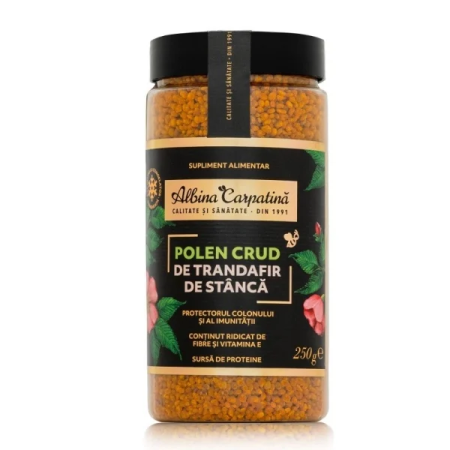 Polen, Pastura - Polen crud de trandafir de stâncă 250g Albina Carpatina