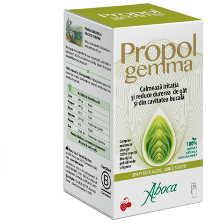 Mama si copilul - Propolgemma - Spray Fără Alcool Adulți Și Copii 30ml Aboca