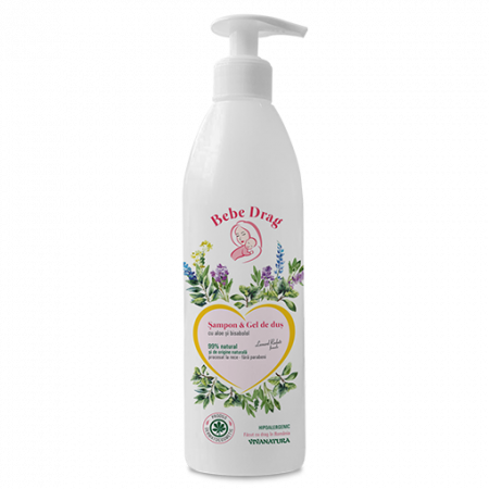 Mama si copilul - Sampon si Gel de Dus Bebe Drag cu Aloe si Bisabolol 500ml