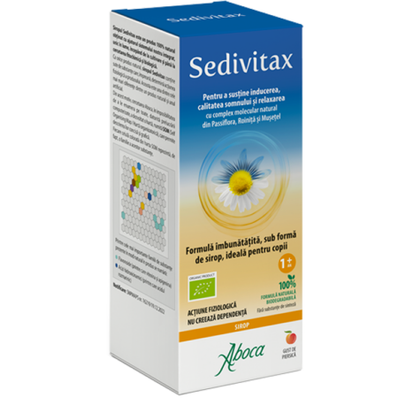 Somn si relaxare copii - Sedivitax Sirop Eco pentru Copii 220g Aboca