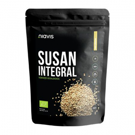 Produse alimentare Bio - Seminte de Susan integral Ecologice 250g Niavis
