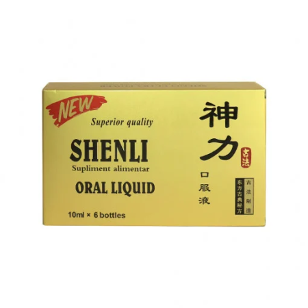 Shenli Potent - Oral Liquid Ultra Power 6 fiole x 10 ml Oriental Herbal